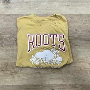 Roots - Yellow Branded Long Sleeve